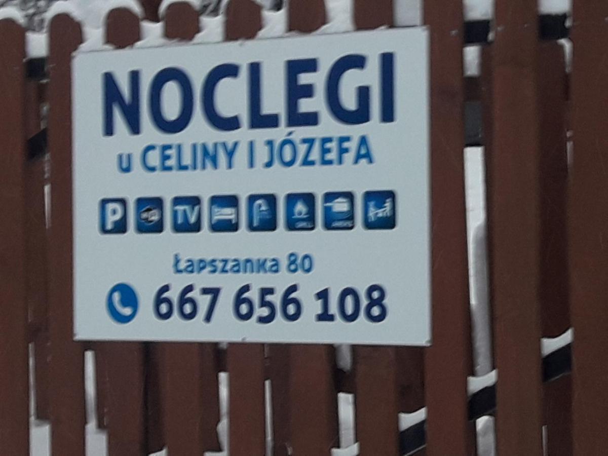 Noclegi U Celiny I Jozefa Lapszanka Esterno foto